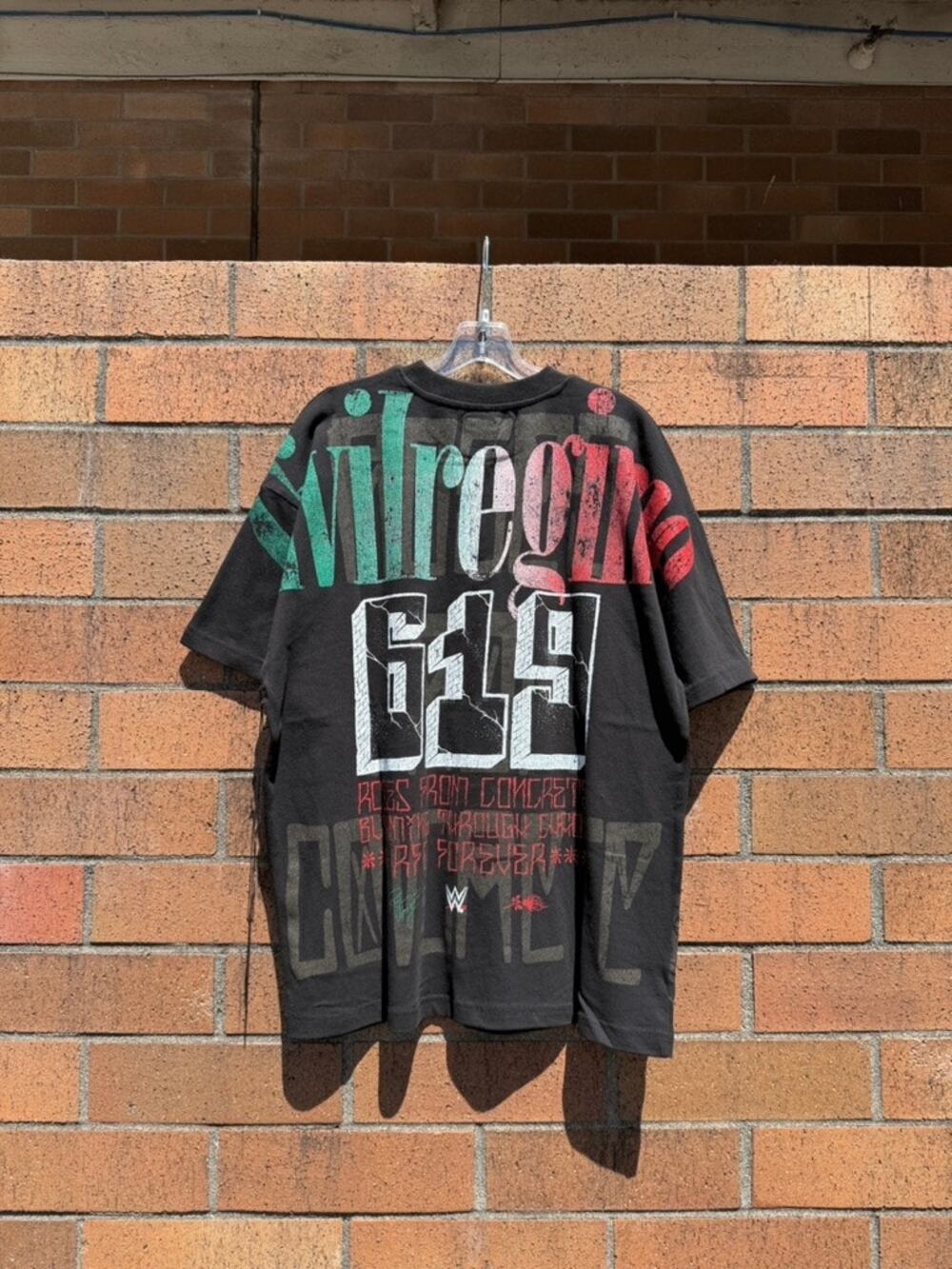 Civil Regime x WWE Rey Mysterio Azteca Oversized Tee Shirt Black Darc Sport